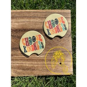 Choose Kindness Car Coasters 2 Pack